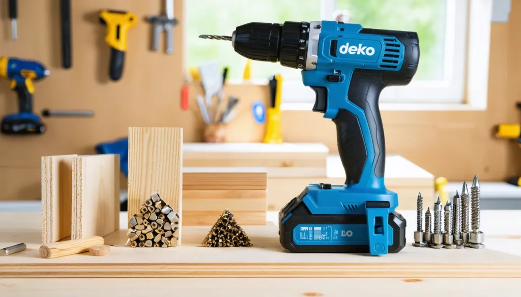 Шуруповерт DeKO для монтажа, ремонта и мастерской: как подобрать инструмент под саморезы разной длины, сверление, сборку мебели и длительную эксплуатацию без усталости
