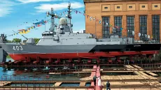 «Шторм» спущен на воду. Тихоокеанский флот пополняется.